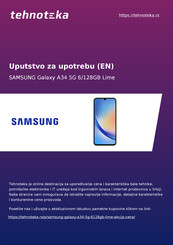 Samsung Galaxy A34 User Manual