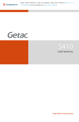 Getac S410 User Manual