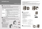 weintek iR-ETN40P Installation Instruction