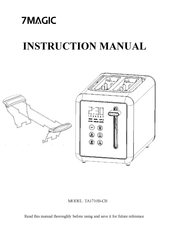 7MAGIC TA1710B-CB Instruction Manual