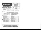 Hitachi 31GX31B/CY35 Service Manual