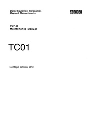 Digital Equipment PDP-8 Maintenance Manual