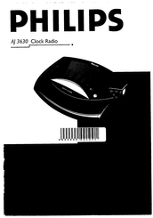 Philips AJ3630 Manual