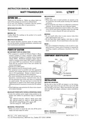Mg LTWT Instruction Manual