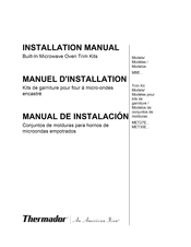 Thermador MET30E Installation Manual