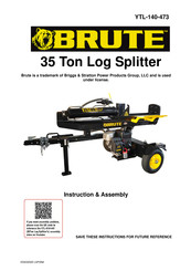 Briggs & Stratton Brute YTL-140-473 Instructions & Assembly