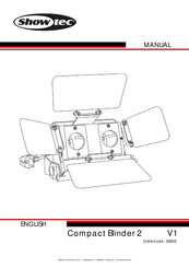 SHOWTEC Compact Blinder 2 Manual