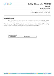 Artery AT32F425 Series Manual
