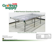FarmTek Growers supply 112412S2X12 Installation Instructions Manual