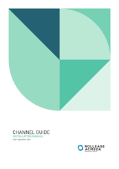 rollease acmeda CHANNEL GUIDE Installation Manual
