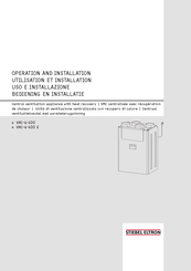 STIEBEL ELTRON VRC-W 400 E Manual