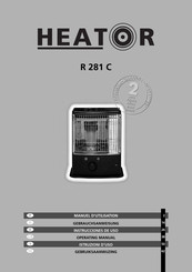 Heator R 281 C Operating Manual