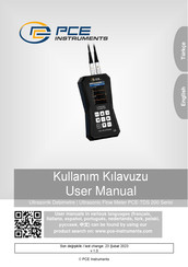 PCE Instruments PCE-TDS 200 Series User Manual