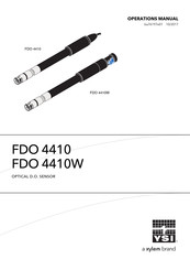 Xylem YSI FDO 4410 Operation Manual
