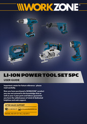 Workzone BT-CK 18 Li User Manual