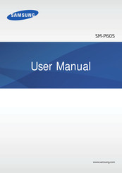 Samsung Galaxy Note 10.1 2014 Edition User Manual