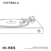 Victrola HI-RES VPT-2500 Instruction Manual