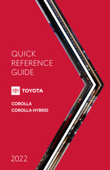Toyota Corolla 2022 Quick Reference Manual