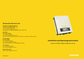 Zeversolar Evershine TLC5000 Installation And Operating Instructions Manual