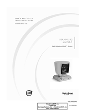 Velodyne HD HDL-64E  S2.1 User's Manual And Programming Manual