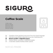 SIGURO SGR-SC-F840B Translation Of The Operating Instructions