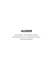 ALZA AUX009 User Manual