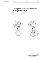 Endress+Hauser Micropilot NMR81 Manual