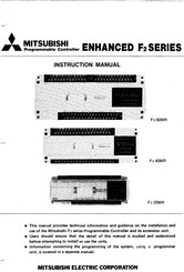 Mitsubishi Programmable Controllers ENHANCED F2-60MR Instruction Manual