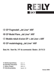Reely SKY Jet Liner Manual