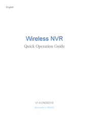 Sricam NVS010 Quick Operation Manual