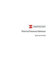 Hikmicro HM-TD1018-1/QR Quick Start Manual