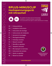 STOP&GO 8PLUS-MINUSCLIP Installation Instructions Manual