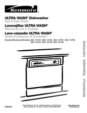 Kenmore ULTRA WASH 665.16764 Use & Care Manual