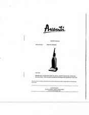 Avanti HMU2000 Owner's Manual