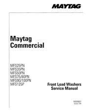 Maytag MFS125P Service Manual