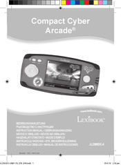 LEXIBOOK Compact Cyber Arcade JL2365DC-4 Instruction Manual