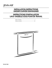 Jenn-Air W10501738B Installation Instructions Manual