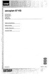 Coop oecoplan 67 KS Instruction Book