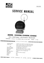 JVC NIVIDO 3240SW Service Manual