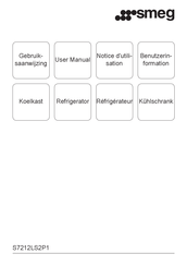 Smeg S7212LS2P1 User Manual