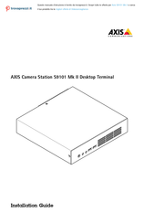 Axis Camera Station S9101 Mk II Installation Manual