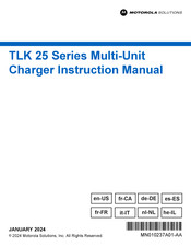 Motorola TLK 25 Series Instruction Manual