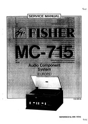 Fisher MC-715 Service Manual