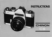 CHINON CS Instructions Manual