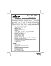 Audiovox Pursuit PRO9644i Owner's Manual
