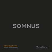 Somnus TensCare Sleep Aid Device Instructions For Use Manual