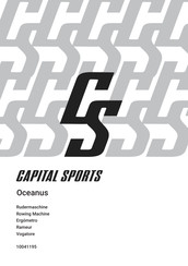 CAPITAL SPORTS 10041195 Manual