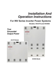 Sure-Lites INV Series Installation And Operation Instruction Manual