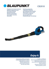 Blaupunkt CB2010 Original Instruction Manual
