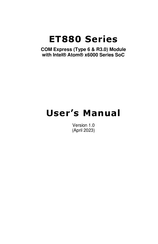 IBASE Technology ET880 Series User Manual